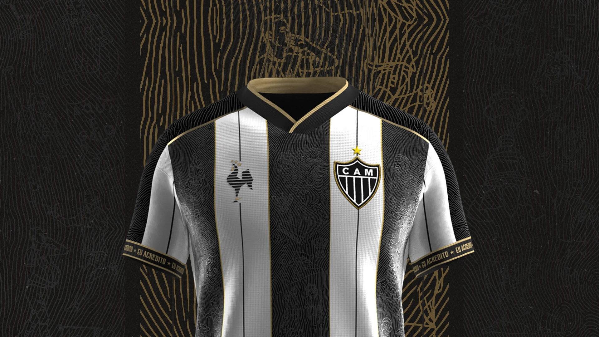 Manto da Massa (Atlético Mineiro) — Edição 2024 — eu acredito