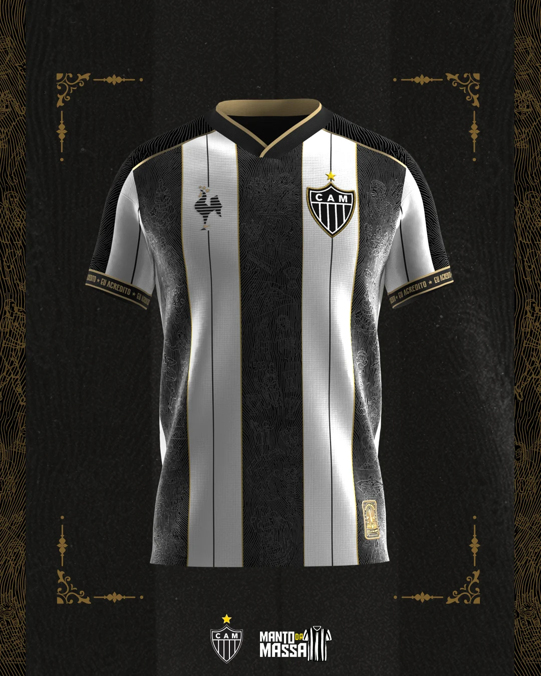 Manto da Massa (Atlético Mineiro) — Edição 2024 — eu acredito