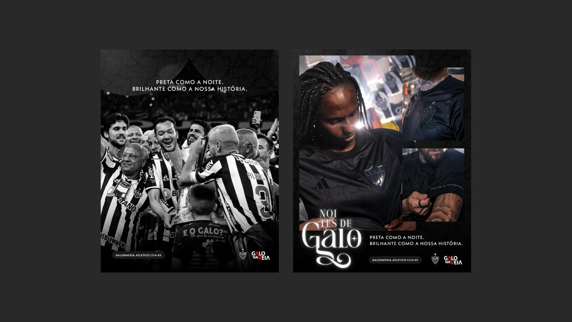 Noites de Galo (Atlético Mineiro) — Direção de arte
