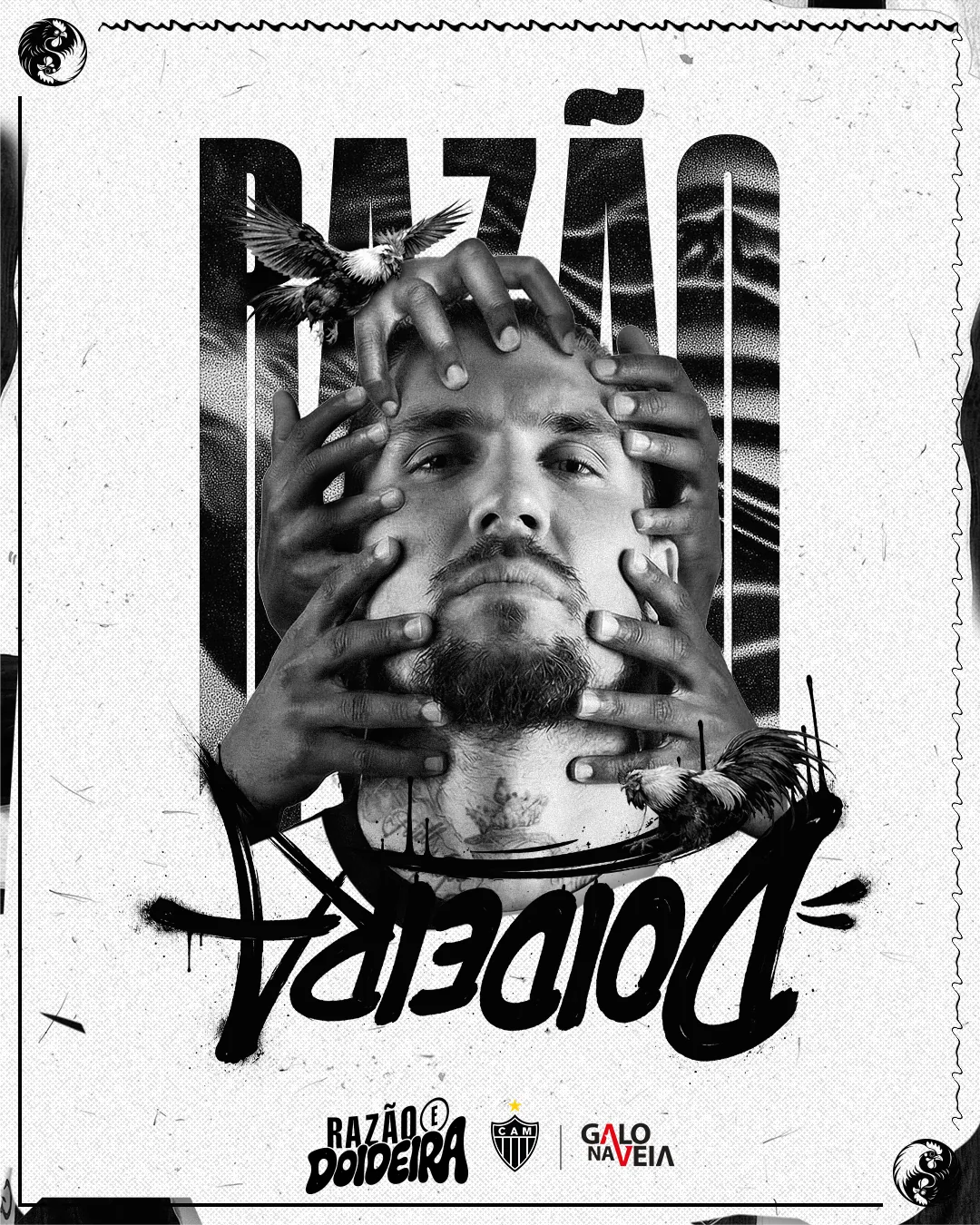 Razão e Doideira (Atlético Mineiro) — Sistema visual