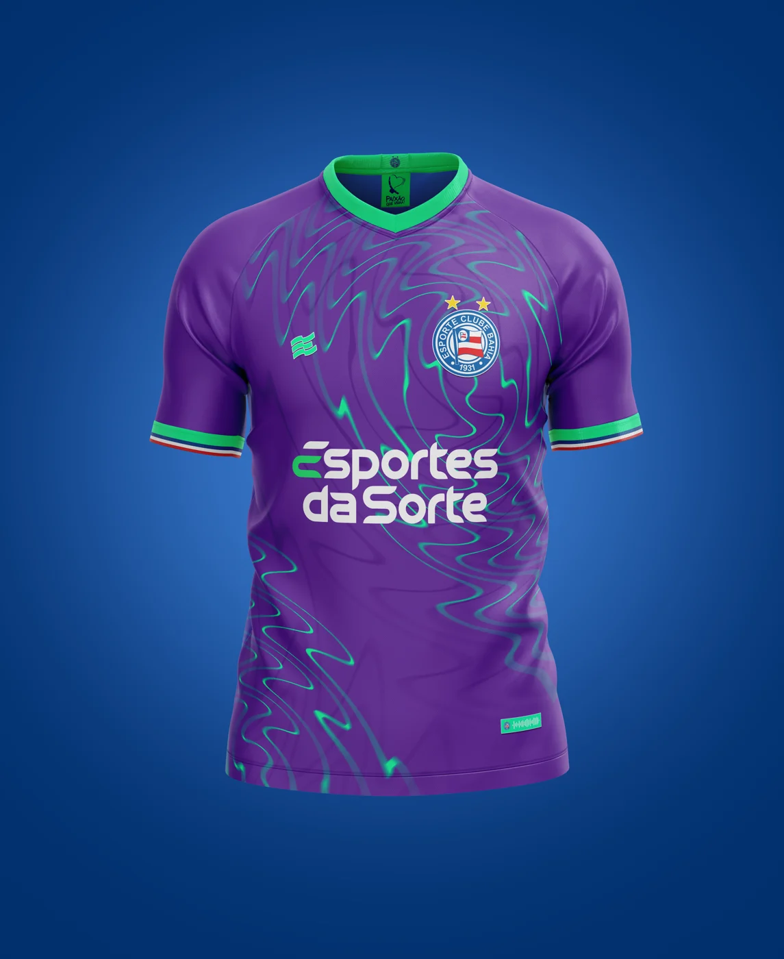 Bahia — Sistema Visual 2024 (Esporte Clube Bahia) — Uniformes de jogo