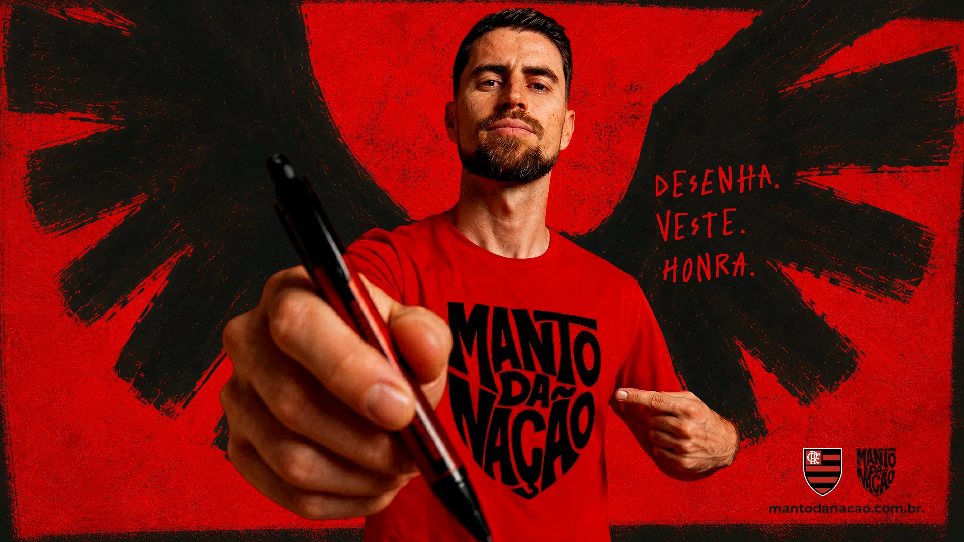 Manto da Nação (Flamengo) — Fase 1 — a nação cria