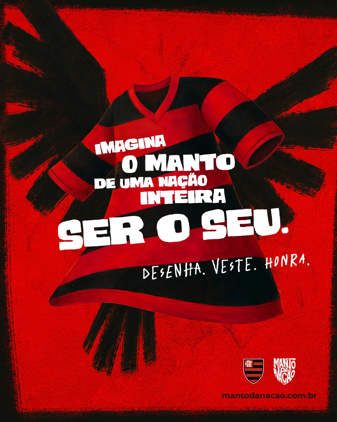 Manto da Nação (Flamengo) — Fase 1 — a nação cria