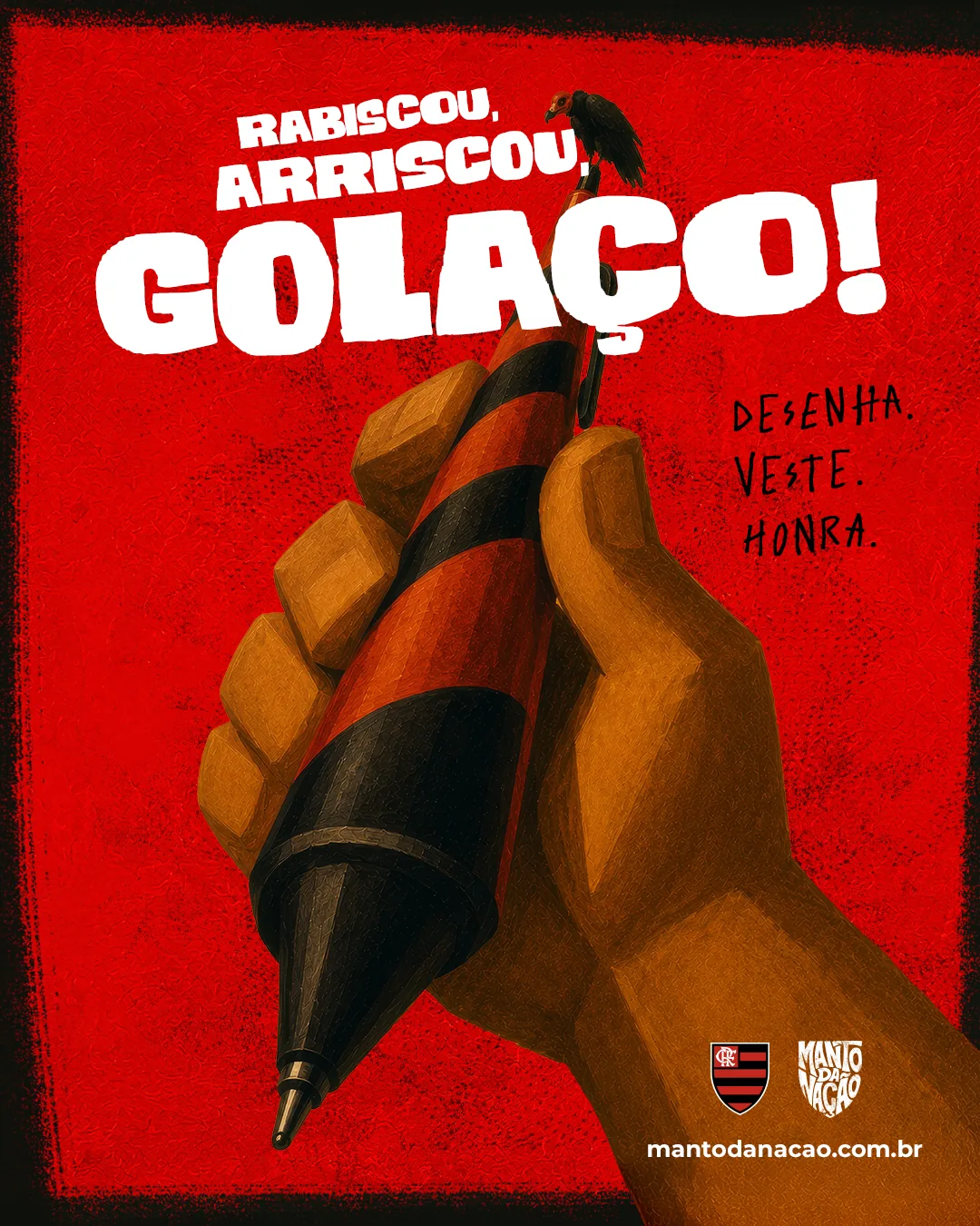 Manto da Nação (Flamengo) — Fase 1 — a nação cria