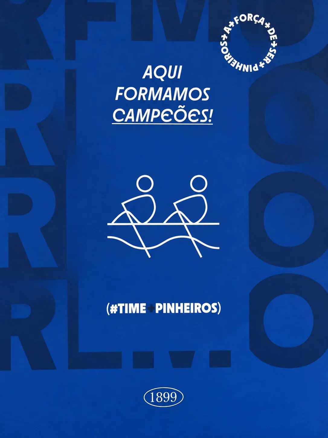 A Força de Ser Pinheiros (Esporte Clube Pinheiros) — Do feed para as paredes