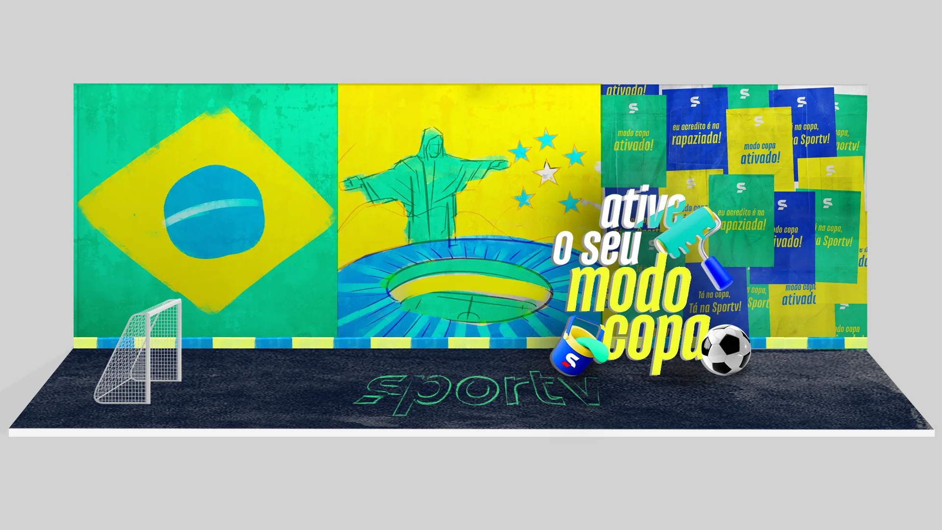 Ative o Modo Copa (sportv) — Momento 2 — o maracanã